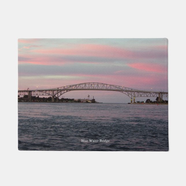 Paillasson Porte du pont Blue Water (Devant)