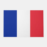 Porte Mat avec Drapeau de France