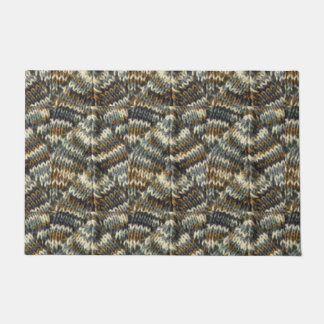 Paillasson Porte Mat - Motif Knit Leaf