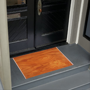 Paillasson Porte-mat pour le grain de bois