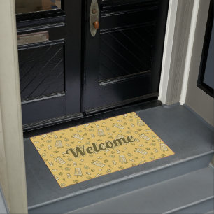Paillasson Porte Motif de thé glacé