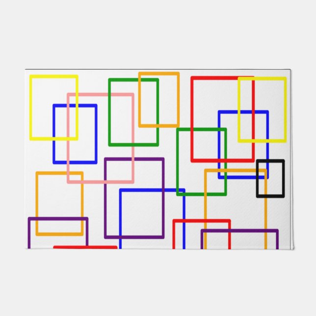 Paillasson Porte ouverte Carré (Devant)