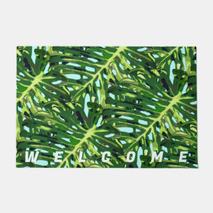 Paillasson Porte tropicale