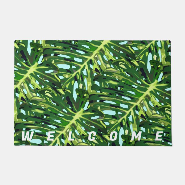 Paillasson Porte tropicale (Devant)