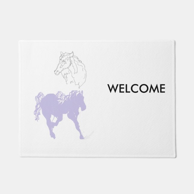 Paillasson Portes / Cheval (Devant)