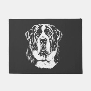 Paillasson Portrait de Saint-Bernard Vêtements minimalistes