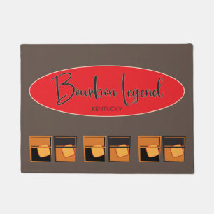 Paillasson Pot de porte - Bourbon Legend Oval et Bourbons