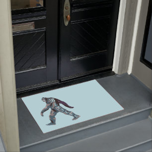 Paillasson Pourtant je crois (le yeti)