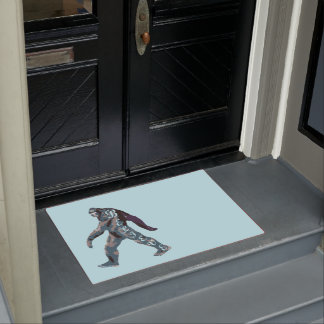 Paillasson Pourtant je crois (le yeti)