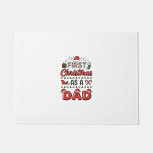 Paillasson Premier Noël Papa Fête