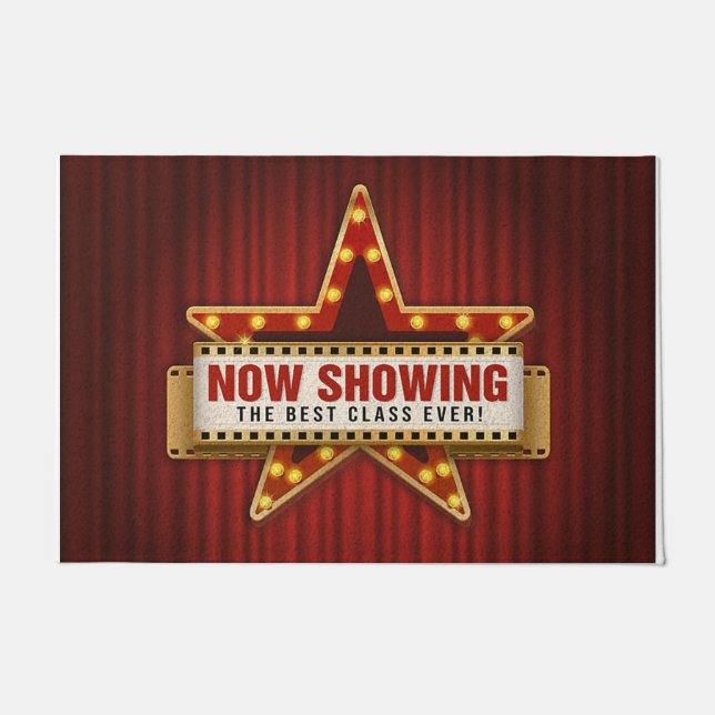 Paillasson Présentant La Meilleure Classe Jamais (Devant)