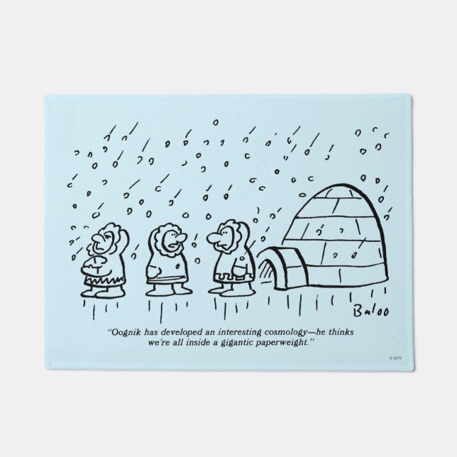 Paillasson Presse-papiers (Devant)