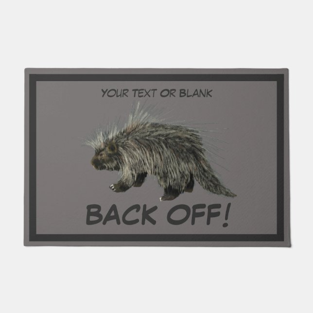 Paillasson Prickly Porky - Bienvenue ? (Devant)