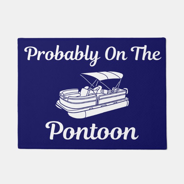 Paillasson Probablement Sur Le Matelas De Porte Ponton (Devant)