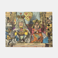 Procès d'Alice, le valet de cœur vintage