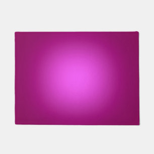 Paillasson Projecteur blanc sur fond rose