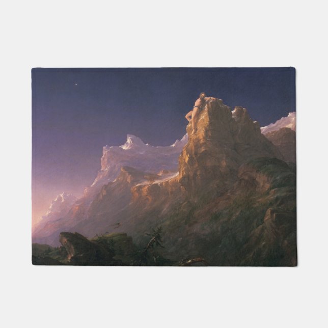 Paillasson Prometheus Bound (par Thomas Cole) (Devant)
