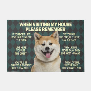 Paillasson Propriétaire de chien Nouveau cadeau de maison, Bi