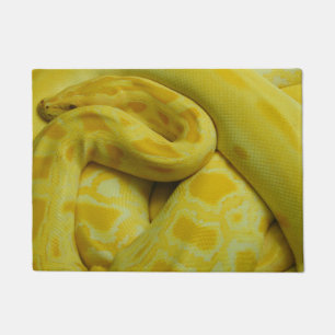 Paillasson Python birman jaune