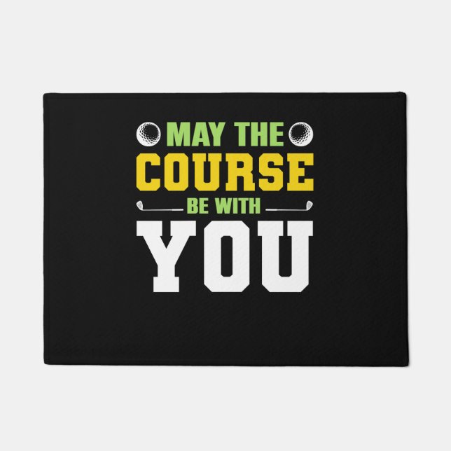 Paillasson Que Le Parcours Soit Avec Vous Golf Don (Devant)