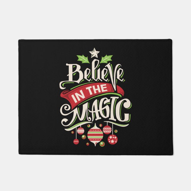 Paillasson quelquechose en magic christmas (Devant)