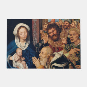 Paillasson Quentin Matsys - L'Adoration du Magi