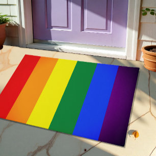 Paillasson Rainbow Flag & Pride parade house / communauté LGB