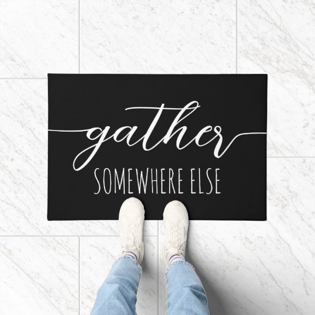 Paillasson Rassembler Quelque Part Autre Amusants Introduire  (Intérieur)