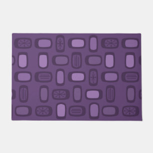 Paillasson Rectangles arrondies MCM du milieu du siècle