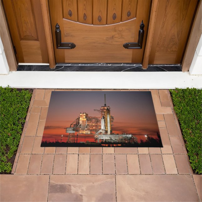 Paillasson Red Sky for Space Shuttle Atlantis Launch (De plein air)
