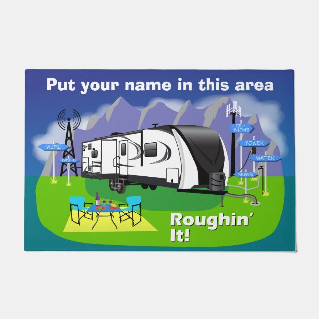 Paillasson Réflexion Grand Design 297ème (Devant)