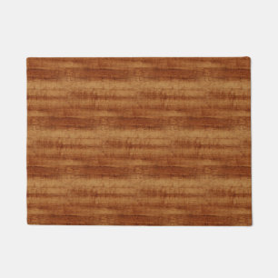 Paillasson Regard du bois de grain d'acacia bouclé de Koa