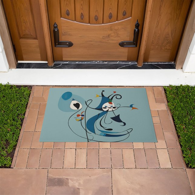 Paillasson Regard interrogateur sur les étoiles (Questioning Star Gaze Doormat
)