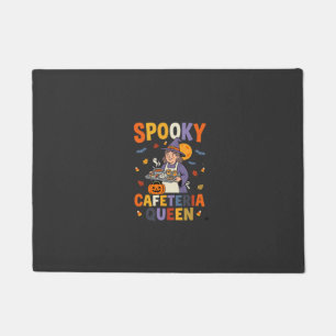 Paillasson Reine de la cantine d'Halloween