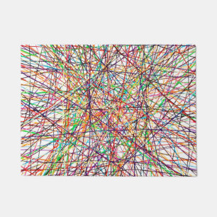 Paillasson Remplissez les bâtons de porte