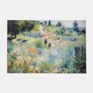Paillasson Renoir - Chemin montant dans les hautes herbes