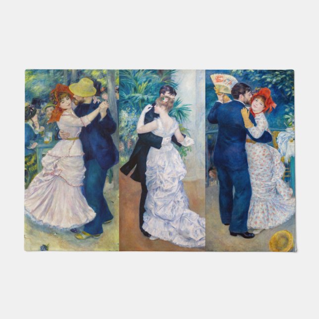 Paillasson Renoir - Dance serie : Bougival, Ville & Pays (Devant)