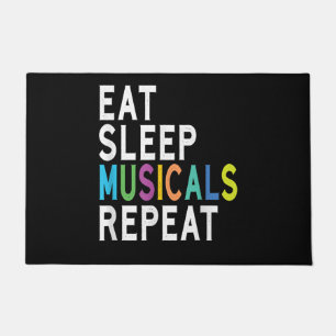 Paillasson Répéter les comédies musicales du sommeil