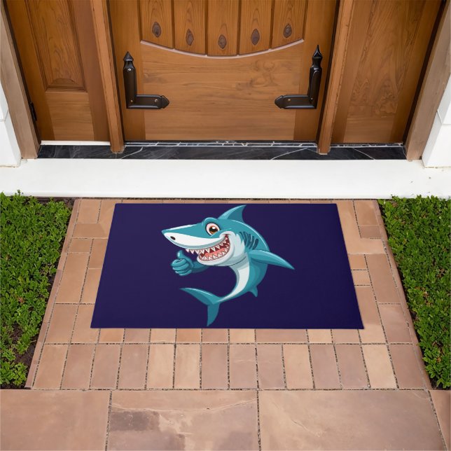 Paillasson Requin mignon (De plein air)