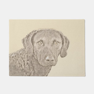 Paillasson Retriever de Chesapeake Bay Peinture originale de
