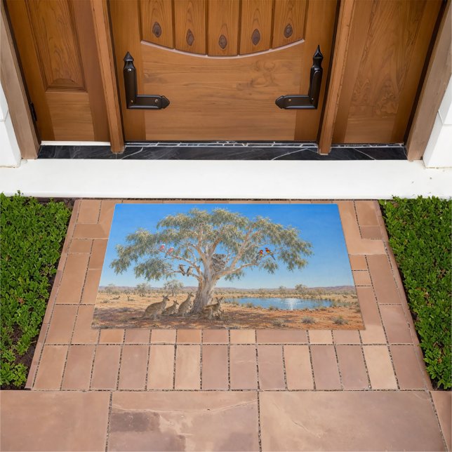 Paillasson Réunion de faune sauvage australienne (De plein air)