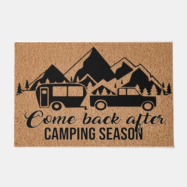 Paillasson Revenez Après La Saison Du Camping (Devant)