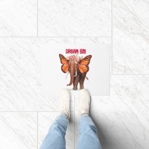 Paillasson Rêver Gros Comme Un Inspirationnel Éléphant