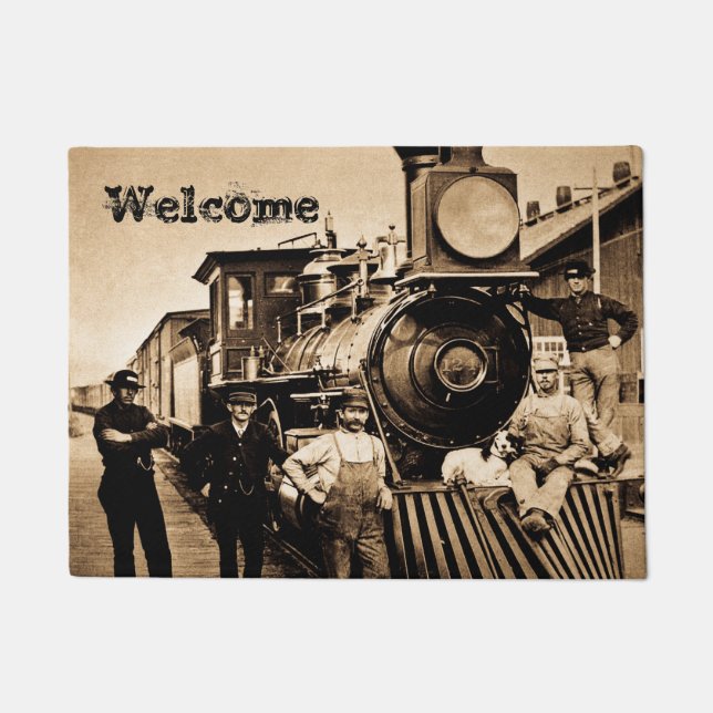 Paillasson Ridin qui forment l'équipage locomotif de chemin (Devant)