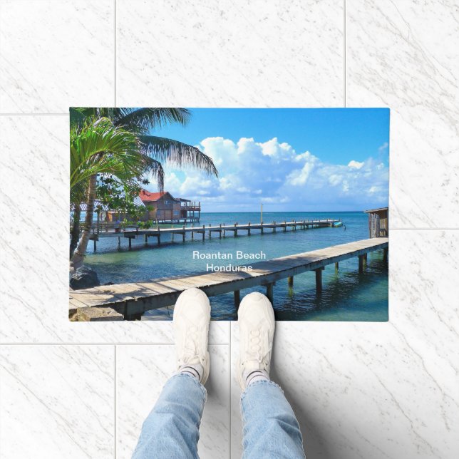 Paillasson Roantan Beach, Honduras (Intérieur)