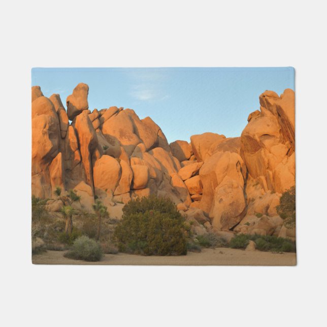 Paillasson Roches de coucher de soleil à Joshua Tree (Devant)