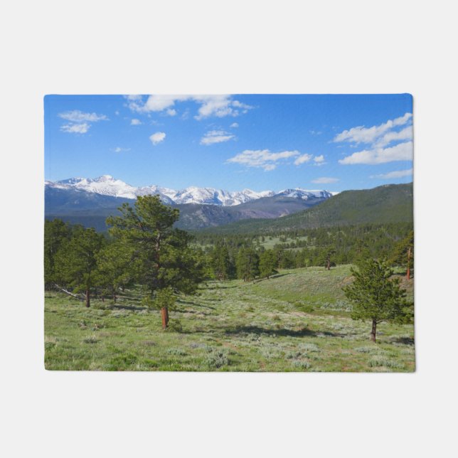 Paillasson Rocky Mountain View Paysage Pittoresque (Devant)