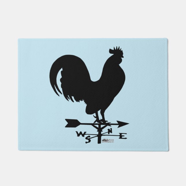 Paillasson Rooster de Weathervane (Devant)