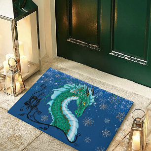 Paillasson Rose d'hiver Dragon