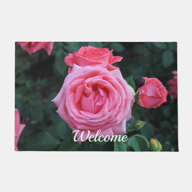 Paillasson Rose Garden Welcome Mat (Devant)